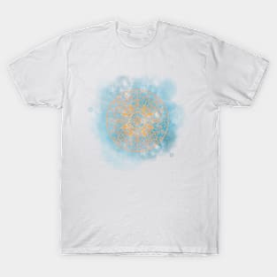 Gold mandala T-Shirt